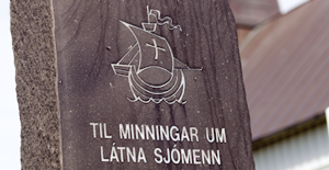 Iceland Church Cemetery Headstone